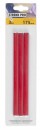 Set creioane carpenter 3buc 175mm rosu rigid