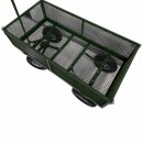 Carucior de gradina Vivatechnix VMD-1007, roti gonflabile, 1100X500X550mm, max.300Kg, 100L