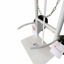 Carucior marfa 3in1, Vivatechnix VMD-1010A, maxim 300kG, cu suport cos gunoi