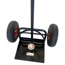 Carucior pentru transportat butelie gaz, Vivatechnix VMD-1028, max 50 l, 56x40x117 cm