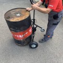 Carucior pentru transportat butoaie sau stupi Vivatechnix VMD-1016, max 250 Kg