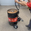 Carucior pentru transportat butoaie sau stupi Vivatechnix VMD-1016, max 250 Kg