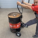 Carucior pentru transportat butoaie sau stupi Vivatechnix VMD-1016, max 250 Kg