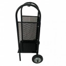 Carucior pentru transportat si depozitat lemne Vivatechnix VMD-1019, max 40 Kg, Negru