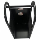 Carucior pentru transportat si depozitat lemne Vivatechnix VMD-1019, max 40 Kg, Negru
