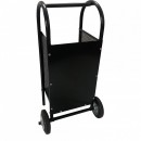 Carucior pentru transportat si depozitat lemne Vivatechnix VMD-1019, max 40 Kg, Negru