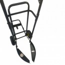 Carucior pentru transportul anvelopelor Vivatechnix VMD-1017, maxim 150kG, negru