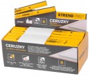 Creion Strend Pro, 176 mm, mine rosie, oval, pentru sticla si ceramica, sellbox 72 buc.