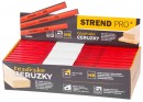 Creion Strend Pro, tamplarie, 250 mm, mine neagra, patrat, sellbox 72 buc.