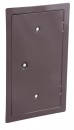Uși pentru coș Anko C2.2G 130x260 mm, maro