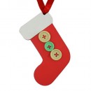 Decoratiuni de Craciun MagicHome, Sock, Pkg. 5 buc