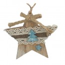 Decoratiuni de Craciun MagicHome, Star, 10 cm, ambalaj. 5 buc