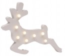 Decoratiuni de Craciun Woodeco, Raindeer, 8xLED, 33x24 cm