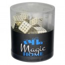 Lumină de Crăciun MagicHome Metal Cube, argintiu, 2xAA, interior