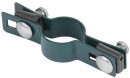 Clemă Strend Pro EUROSTANDARD, 48 mm, continuă, verde, Zn+PVC, RAL6005, pentru stâlp rotund