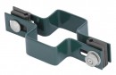Clemă Strend Pro EUROSTANDARD, 60x40 mm, continuă, verde, Zn+PVC, RAL6005, pentru stâlp pătrat