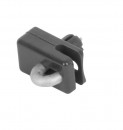 Clema Strend Pro METALTEC 2, ghidaj, pentru fir de tensionare, cu cui, antracit, pachet 10buc
