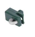 Clema Strend Pro METALTEC 2, ghidaj, pentru fir de tensionare, cu cui, verde, pachet 10buc