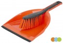 Set de curățare York 062040, perie de măturat AZUR cu lopată, bandă de cauciuc
