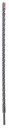 Burghiu pentru beton Strend Pro Premium DB4 18x0600 mm, SDS+, 4-brit
