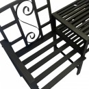 Corp masa si 2 scaune pentru gradina Vivatechnix VMD-1045, metalice, 152x50x83 cm