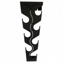 Cuier metalic Krodesign Black Hanger, lungime 50cm, negru
