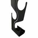 Cuier metalic Krodesign Black Hanger, lungime 50cm, negru