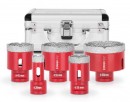 Set freze Strend Pro Premium DCB11S5, 20-35-45-55-68 mm, M14, diamant, coroana, profesional