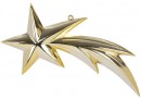 Decor MagicHome Christmas, 1 buc, 23 cm, cometa, auriu, pentru brad