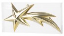 Decor MagicHome Christmas, 1 buc, 23 cm, cometa, auriu, pentru brad