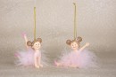 Decor MagicHome Craciun, Balerina, polirasina, pandantiv, 9x4x7,5 cm