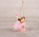 Decor MagicHome Craciun, Balerina, polirasina, pandantiv, 9x4x7,5 cm