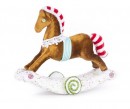 Decoratiunea MagicHome Craciun, Turta dulce leagan, 30x12x26 cm