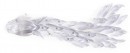 Decor MagicHome Craciun, Paun, argintiu, puf, 50x20x23 cm