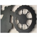 Decoratiune luminoasa de perete, Krodesign Hard Enduro 