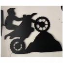 Decoratiune luminoasa de perete, Krodesign Hard Enduro 