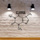 Decoratiune metalica de perete Krodesign Coffee KRO-1119, dimensiune 60 cm, negru, grosime 1.5 mm