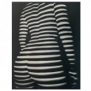 Decoratiune perete Krodesign KRO-1036 Women Shadow, lungime 80x64 cm, negru