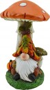 Decor MagicHome Nature, Pitic sub ciupercă, polirășină, 10,8x12x16,7 cm