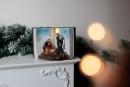 Decor de Craciun MagicHome, Nastere in carte, LED, interior, 13,5x8x9,5 cm