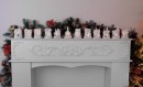 Decor MagicHome Craciun, Casa, interior, 7x6x10 cm, sellbox 12 buc