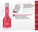 Burghiu diamant Strend Pro Premium DCB11, 010 mm, M14, HD, profesional
