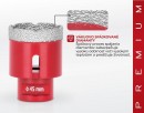 Burghiu diamant Strend Pro Premium DCB11, 045 mm, M14, profesional