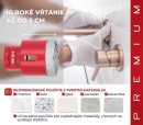 Burghiu diamant Strend Pro Premium DCB11, 045 mm, M14, profesional