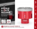 Burghiu diamant Strend Pro Premium DCB11, 050 mm, M14, profesional