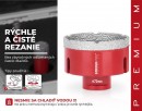 Burghiu diamant Strend Pro Premium DCB11, 072 mm, M14, profesional