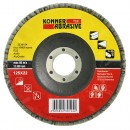 Disc KONNER 125x22 mm, A040, AluOxide zimțat
