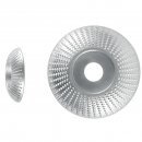 Disc Strend Pro, 125 mm, raspata pentru lemn, aspra, rotunda, pentru polizor unghiular