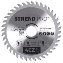 Disc Strend Pro TCT 115x1,8x22,2 mm 40T, pentru lemn, ferăstrău