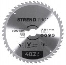Disc Strend Pro TCT 254x3,0x30/20 mm 48T, pentru lemn, ferăstrău
